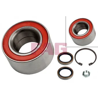 Roulement de roue avant FAG 713 6101 90