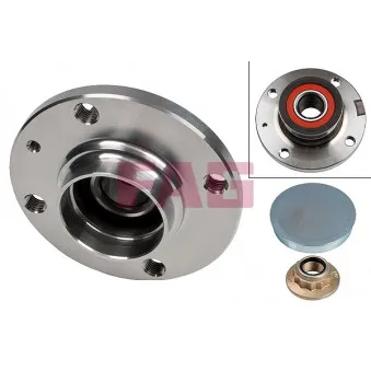 Roulement de roue arrière FAG 713 6105 20