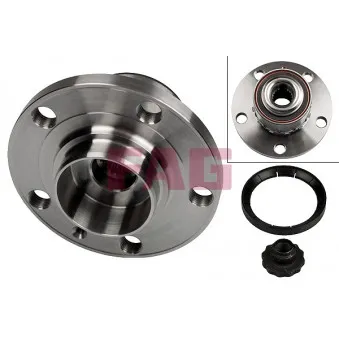 Roulement de roue avant FAG 713 6105 80