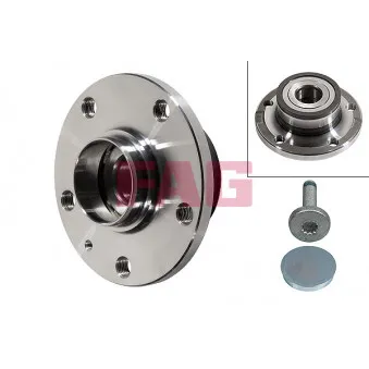 Roulement de roue arrière FAG 713 6109 60