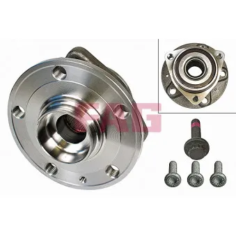 Roulement de roue avant FAG 713 6109 80