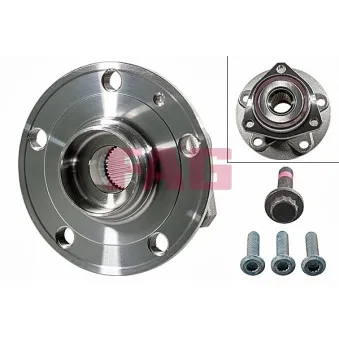 Roulement de roue avant FAG 713 6109 90