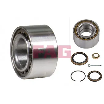 Roulement de roue avant FAG 713 6136 30