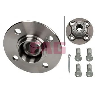 Roulement de roue arrière FAG 713 6136 40