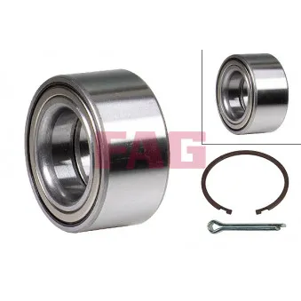 Roulement de roue avant FAG 713 6137 80