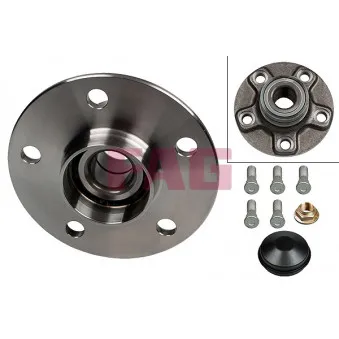 Roulement de roue arrière FAG 713 6138 20
