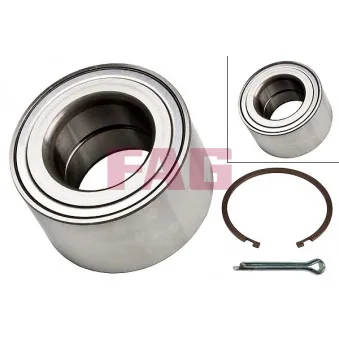 Roulement de roue arrière FAG 713 6138 70