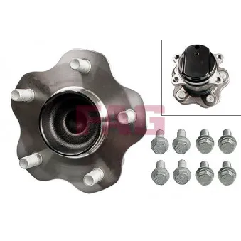 Roulement de roue arrière FAG 713 6139 20