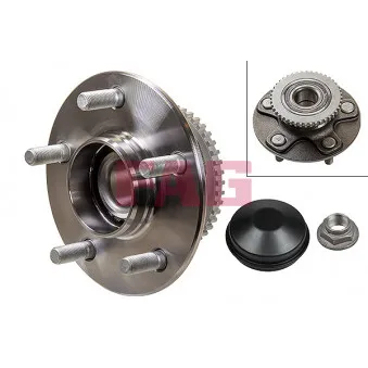 Roulement de roue arrière FAG 713 6139 70