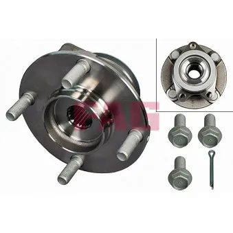 Roulement de roue avant FAG 713 6139 80