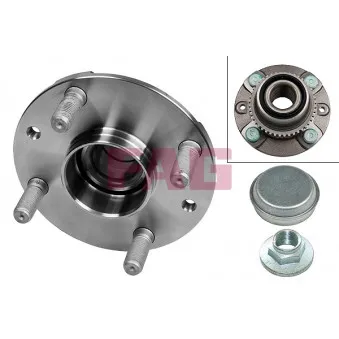 Roulement de roue arrière FAG 713 6150 40