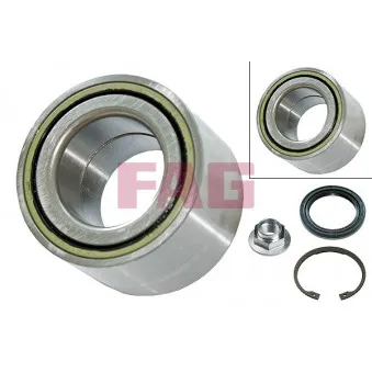 Roulement de roue arrière FAG 713 6153 20