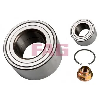 Roulement de roue avant FAG 713 6157 80