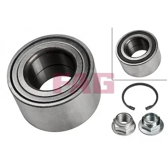Roulement de roue avant FAG 713 6158 00