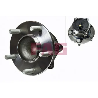 Roulement de roue arrière FAG 713 6158 40