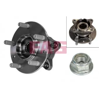 Roulement de roue arrière FAG 713 6159 20
