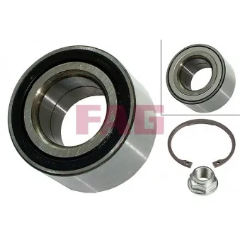 Roulement de roue avant FAG 713 6171 60