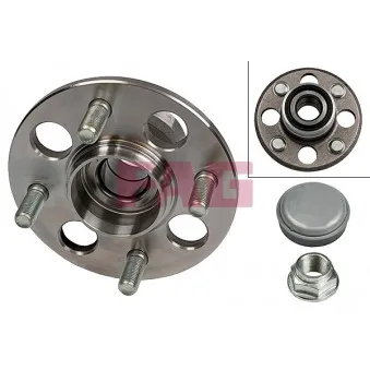 Roulement de roue arrière FAG 713 6172 60
