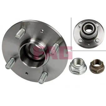 Roulement de roue arrière FAG 713 6174 10