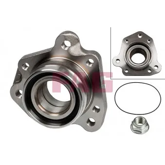 Roulement de roue arrière FAG 713 6178 20