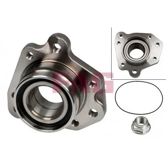 Roulement de roue arrière FAG 713 6178 30