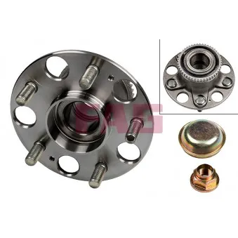 Roulement de roue arrière FAG 713 6178 70