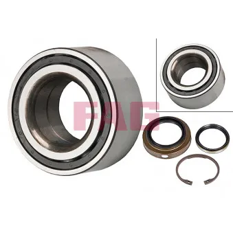 Roulement de roue avant FAG 713 6180 50
