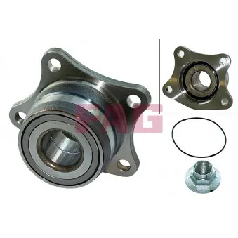Roulement de roue arrière FAG 713 6181 90