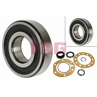 Roulement de roue arrière FAG 713 6186 50