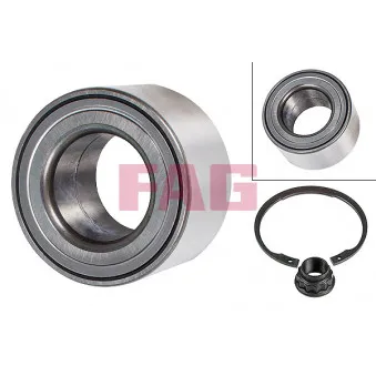 Roulement de roue avant FAG 713 6187 80