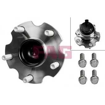 Roulement de roue arrière FAG 713 6188 40