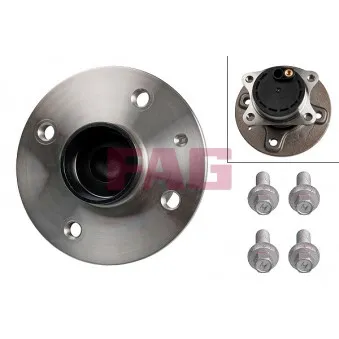 Roulement de roue arrière FAG 713 6188 70