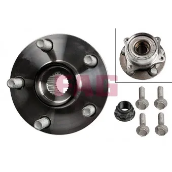 Roulement de roue avant FAG 713 6189 50