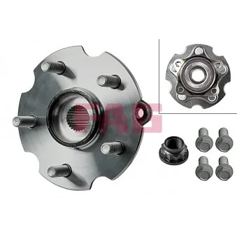 Roulement de roue arrière FAG 713 6189 80