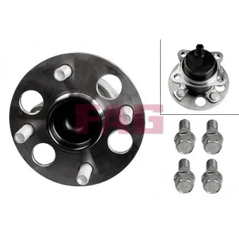 Roulement de roue arrière FAG 713 6189 90
