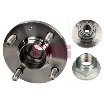 Roulement de roue arrière FAG 713 6190 80
