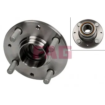 Roulement de roue arrière FAG 713 6191 60
