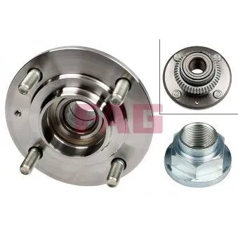 Roulement de roue arrière FAG 713 6194 20