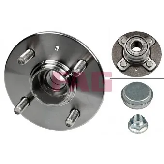 Roulement de roue arrière FAG 713 6194 70