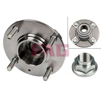Roulement de roue arrière FAG 713 6194 80