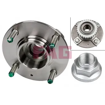 Roulement de roue arrière FAG 713 6194 90