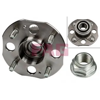 Roulement de roue arrière FAG 713 6202 90
