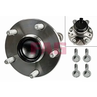 Roulement de roue avant FAG 713 6211 80