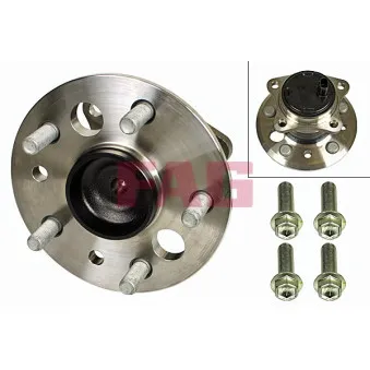 Roulement de roue arrière FAG 713 6213 10