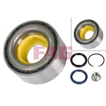 Roulement de roue avant FAG 713 6221 40