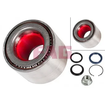 Roulement de roue arrière FAG 713 6221 50