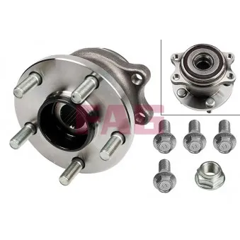 Roulement de roue arrière FAG 713 6222 00