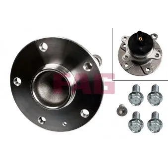 Roulement de roue arrière FAG 713 6235 40
