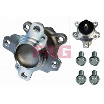 Roulement de roue arrière FAG 713 6237 10
