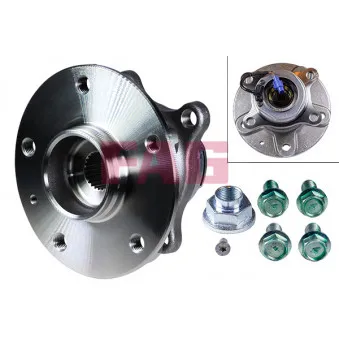 Roulement de roue arrière FAG 713 6237 50